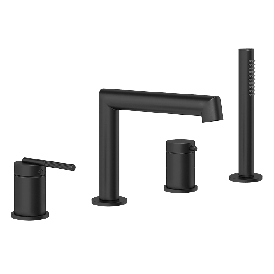 Gessi Bath Mixer 63537 in Matte Black