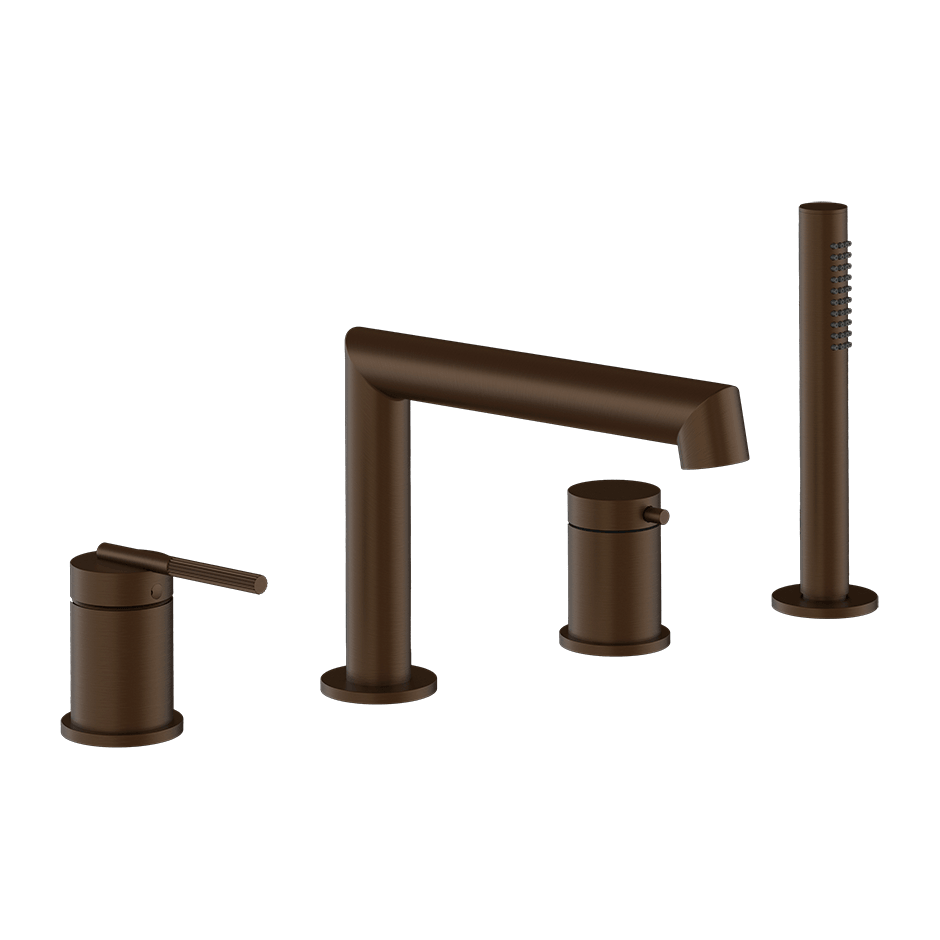 Gessi Bath Mixer 63537 in Dark Bronze