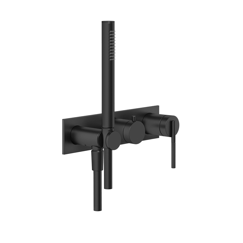 Gessi Shower Mixer 63543 in Matte Black