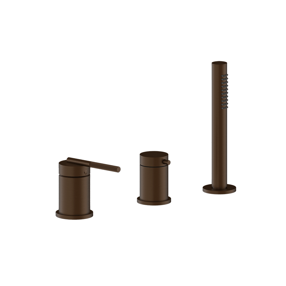 Gessi Bath Mixer 63547 in Dark Bronze