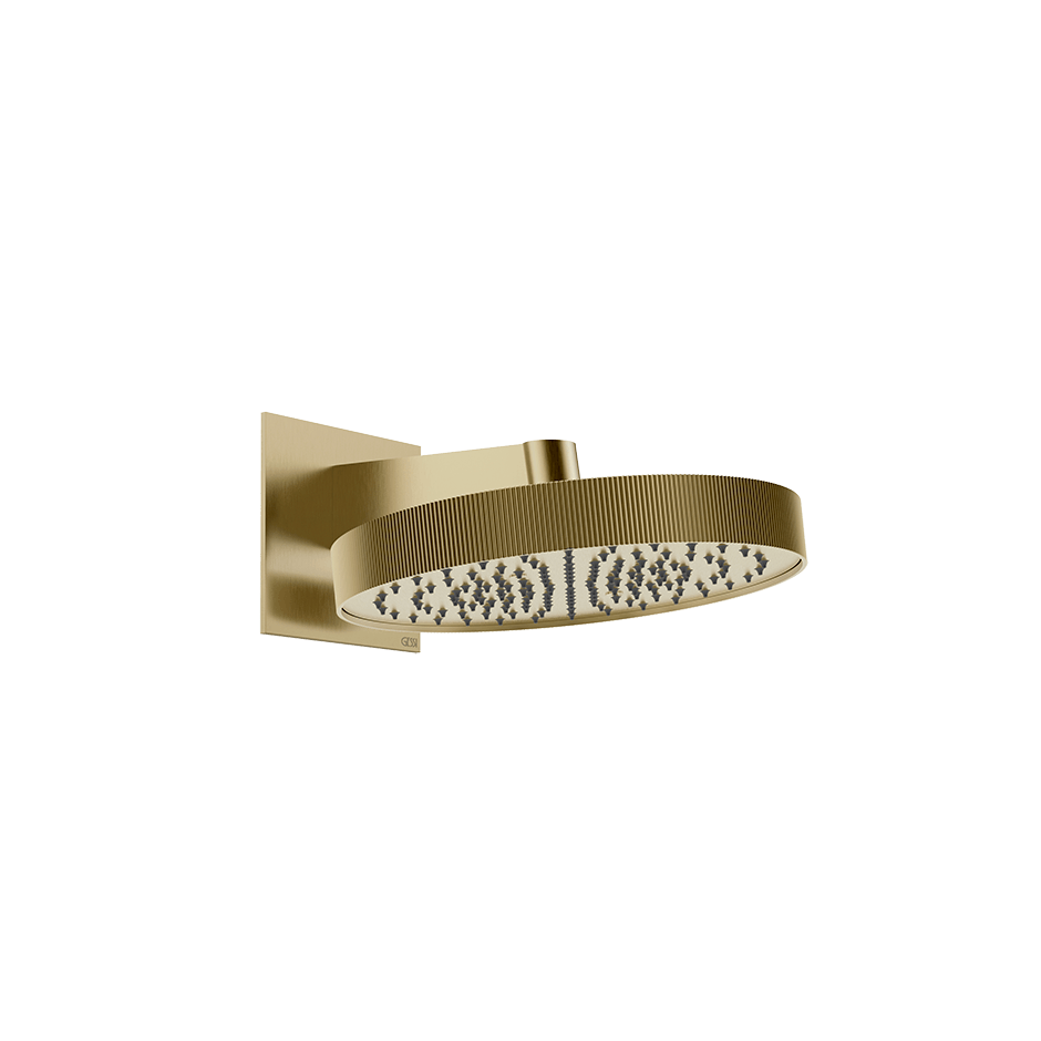 Gessi Showerhead 63549 in Brass Brushed Pvd