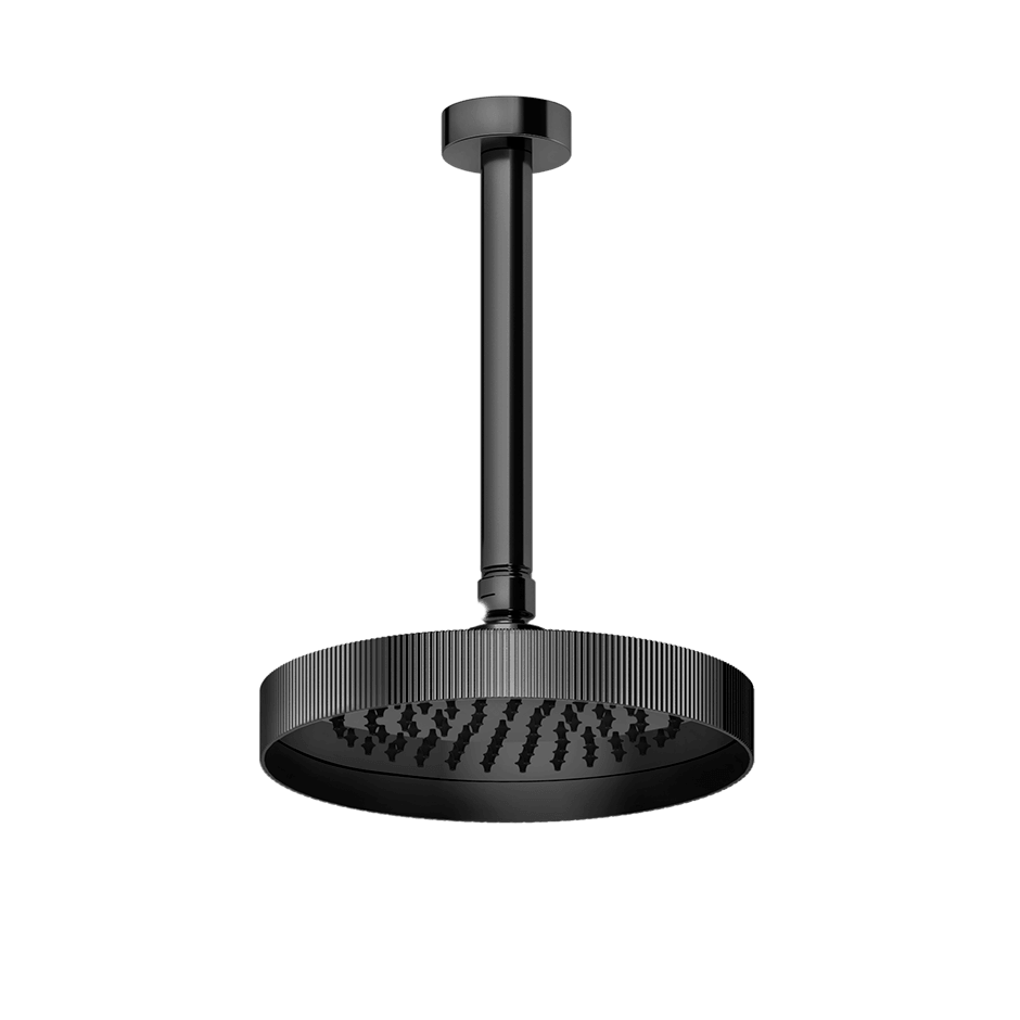Gessi Showerhead 63552 in Black Metal Pvd