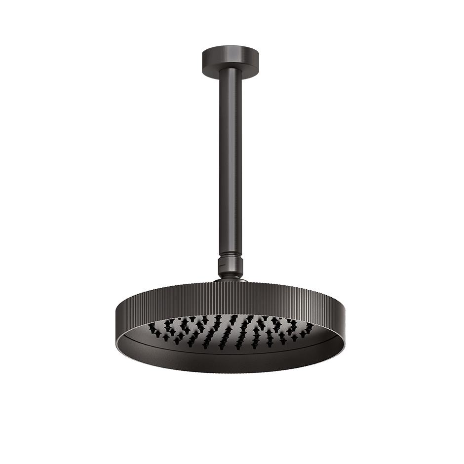 Gessi Showerhead 63552 in Black Metal Br. Pvd