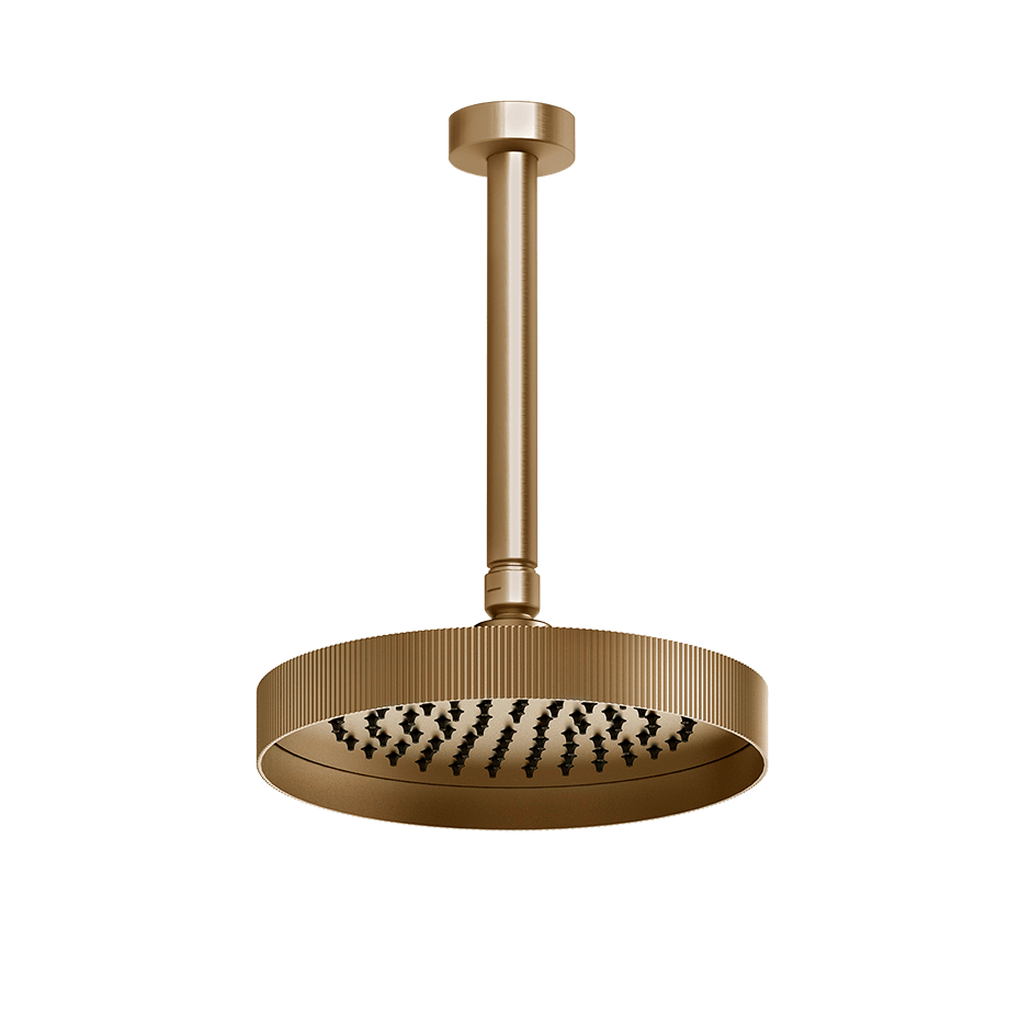 Gessi Showerhead 63552 in Warm Bronze Br. Pvd