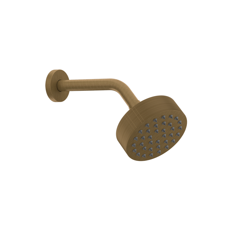 Gessi Showerhead 63554 in Antique Brass