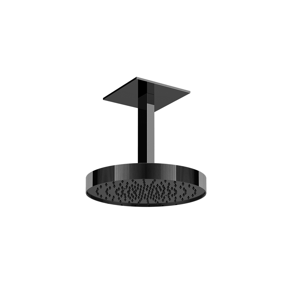 Gessi Showerhead 63570 in Black Metal Pvd
