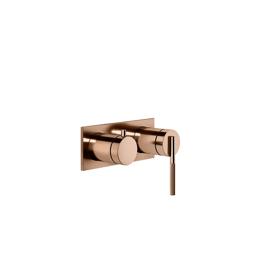 Gessi Shower Mixer 63579 in Copper Pvd