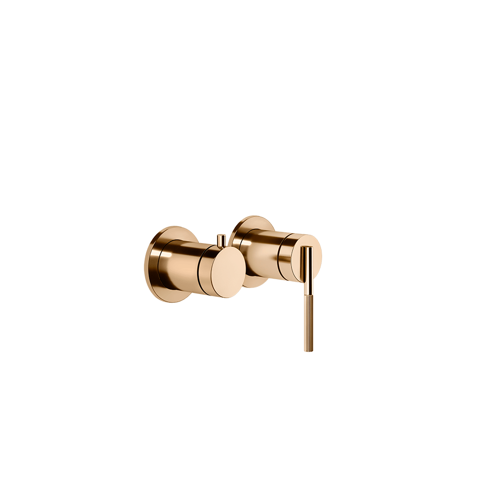Gessi Shower Mixer 63580 in Warm Bronze Pvd