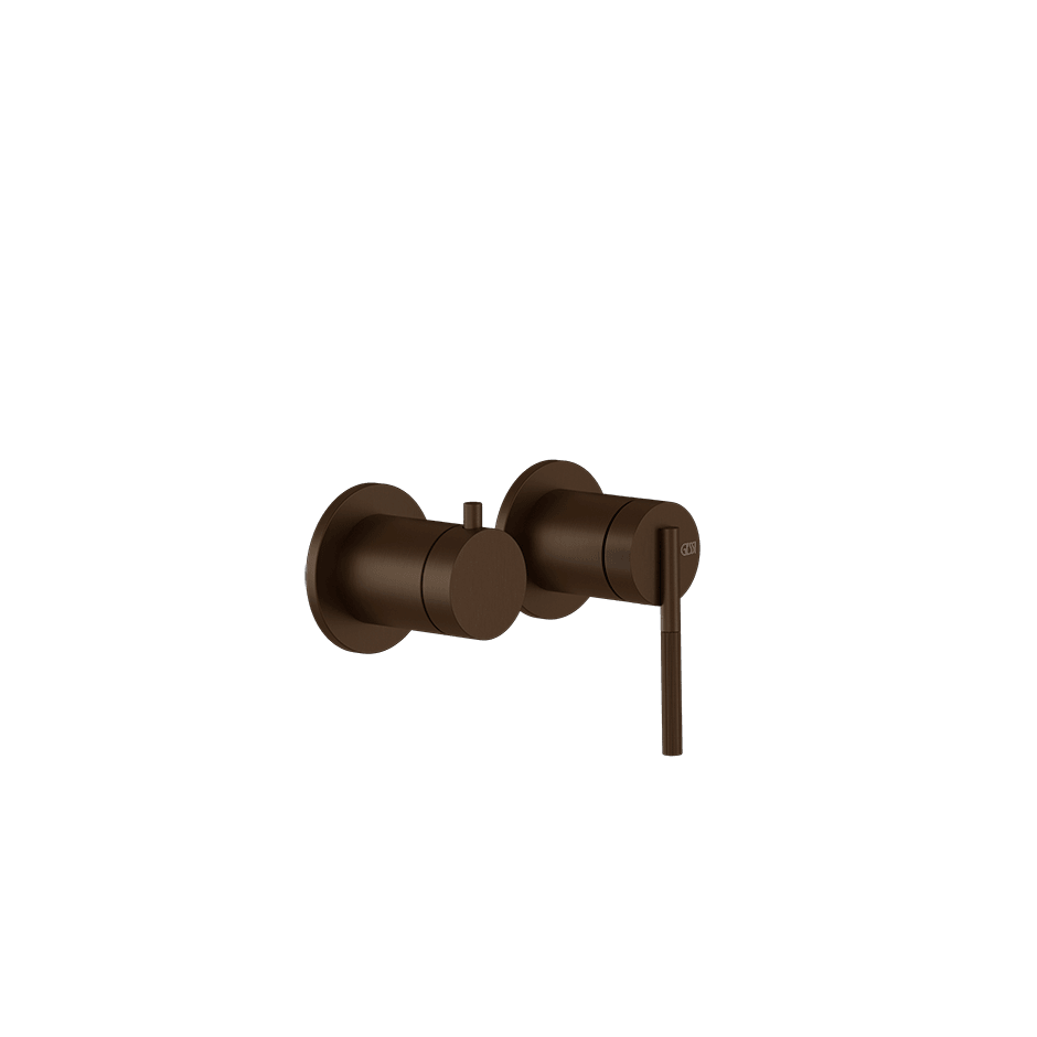 Gessi Shower Mixer 63580 in Dark Bronze