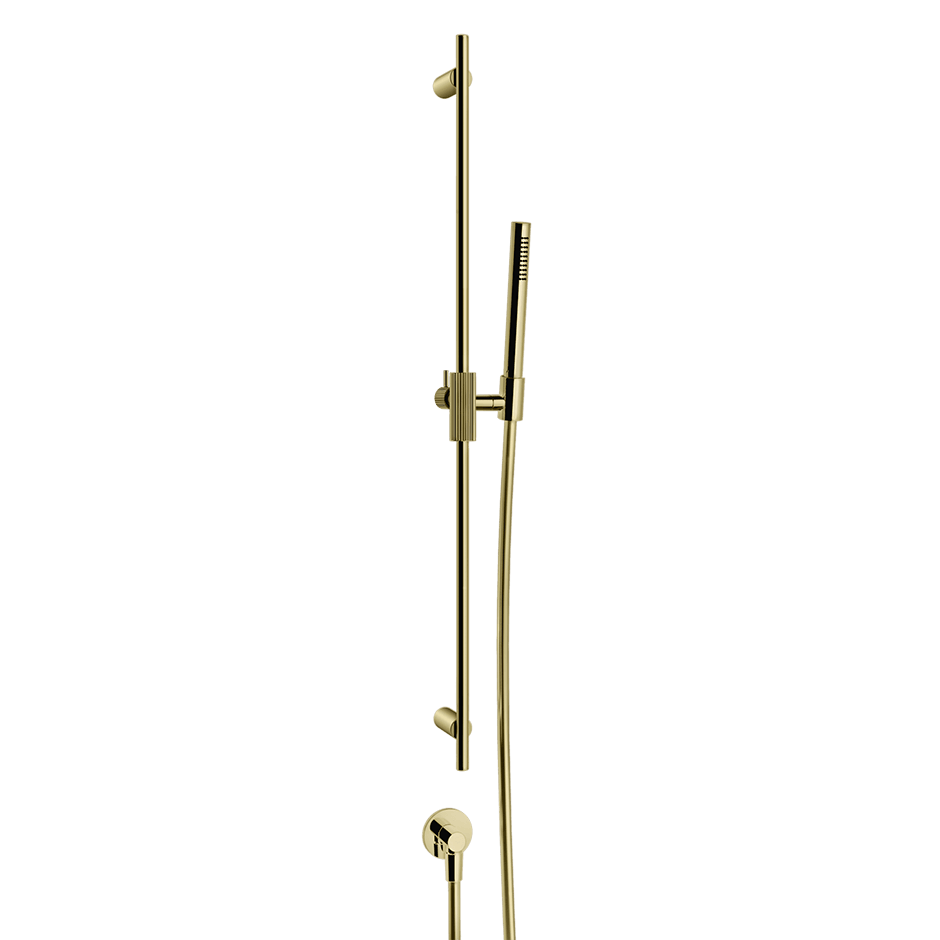 Gessi Sliding Rail 63582 in Brass Pvd