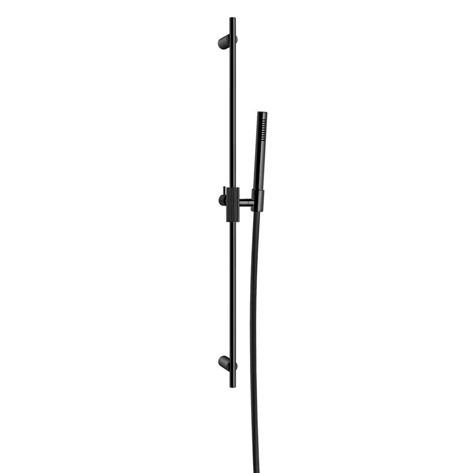 Gessi Sliding Rail 63584 in Black Metal Pvd