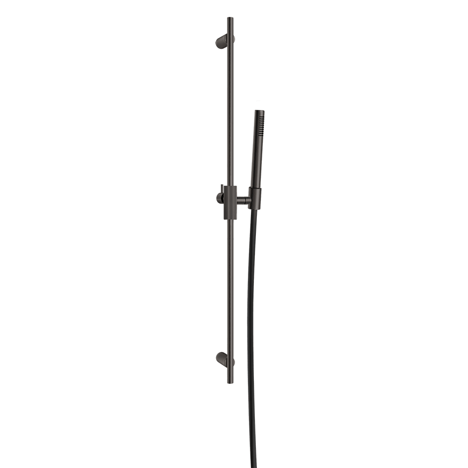 Gessi Sliding Rail 63584 in Black Metal Br. Pvd