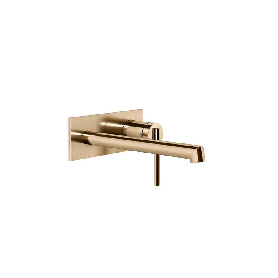Gessi Washbasin Mixer 63589 in Warm Bronze Pvd