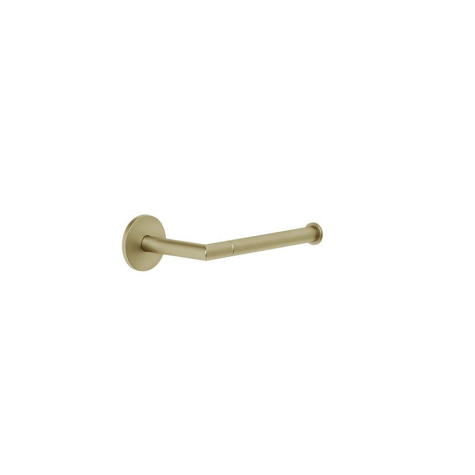 Gessi Paper Roll Holder 63655 in Brass Brushed Pvd