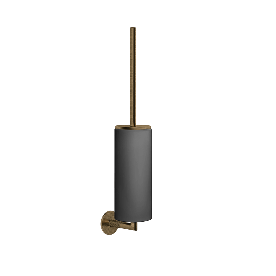 Gessi Brush Holder 63720 in Antique Brass