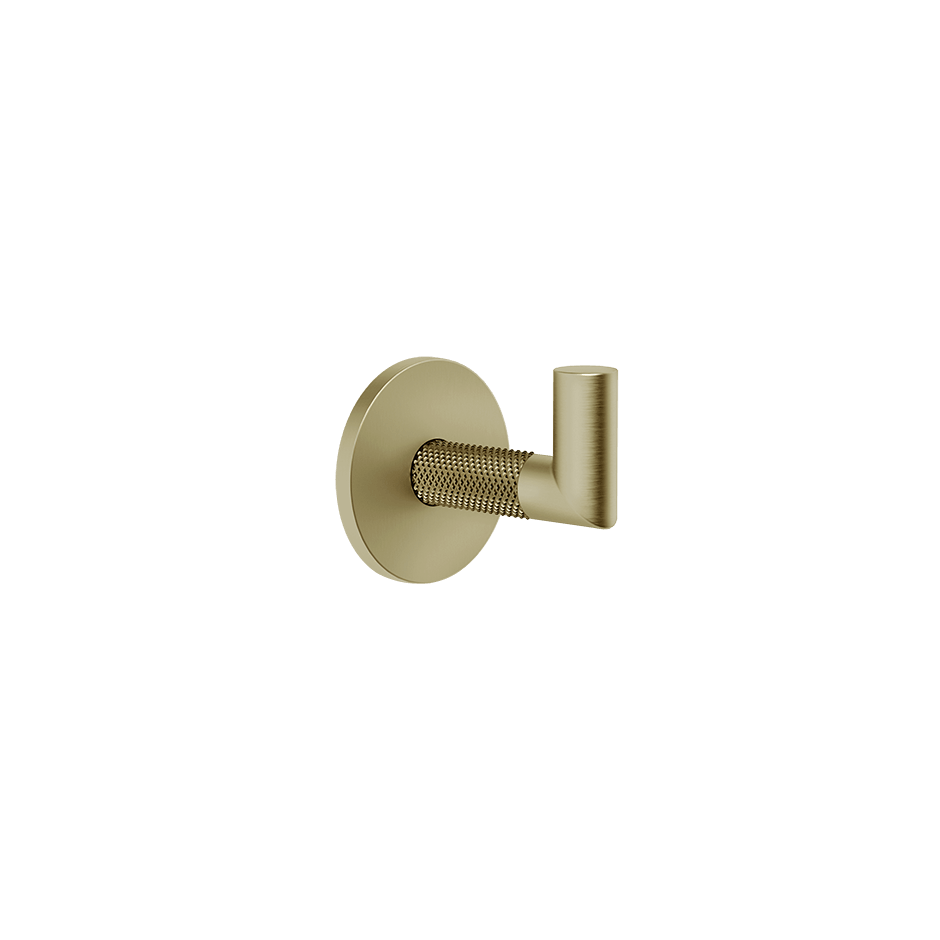 Gessi Robe Hook 63721 in Brass Brushed Pvd