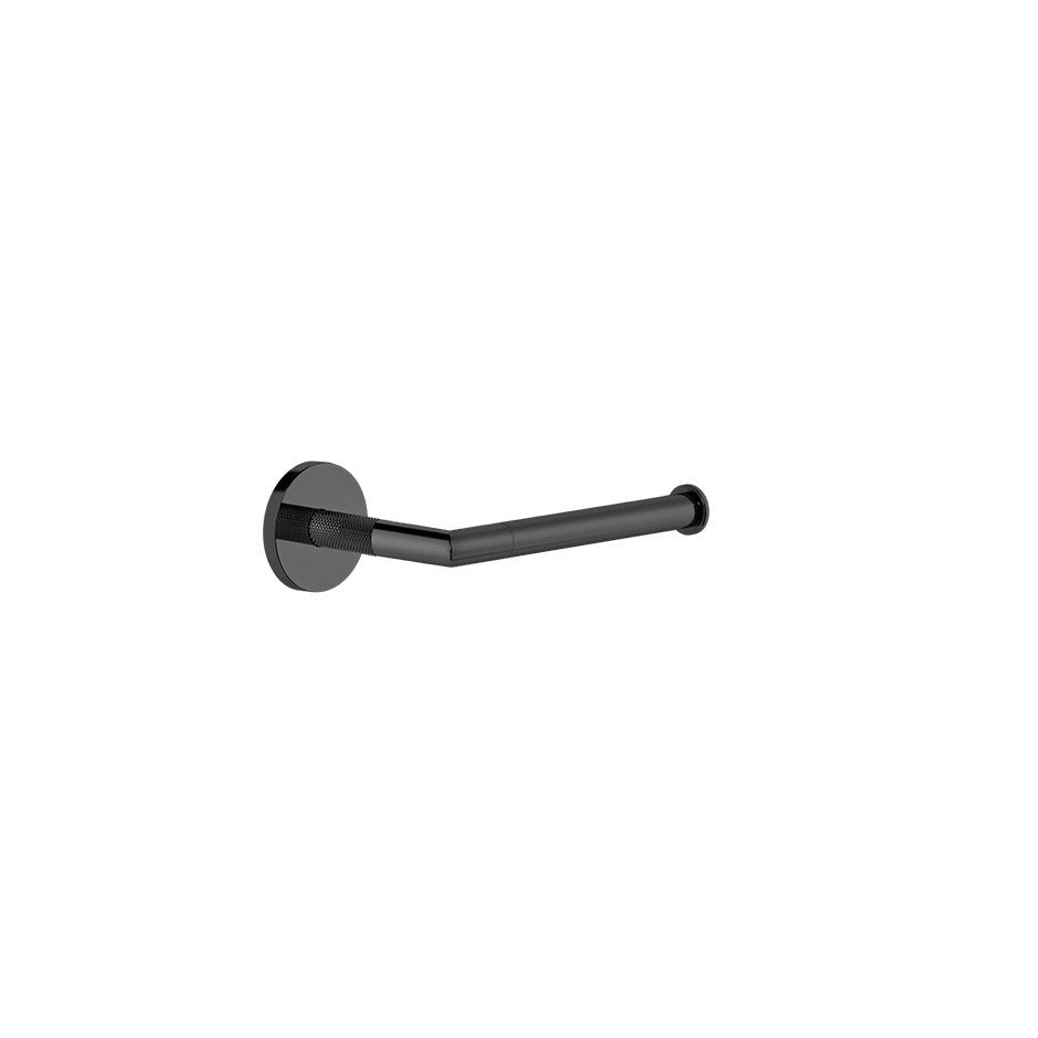 Gessi Paper Roll Holder 63755 in Black Metal Pvd