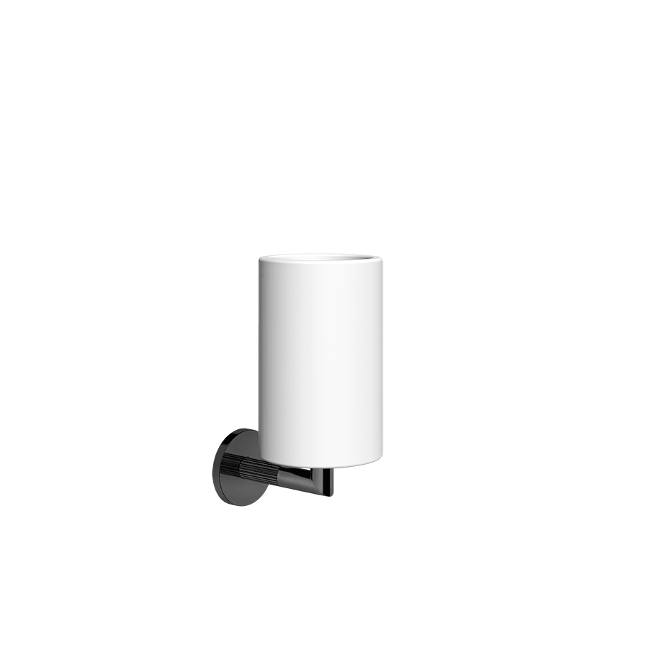 Gessi Tumbler Holder 63807 in Black Metal Pvd