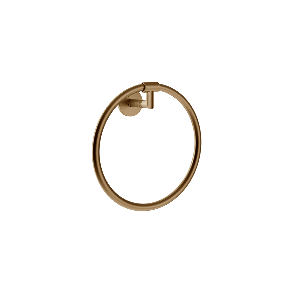 Gessi Towel Rail 63809 in Warm Bronze Br. Pvd