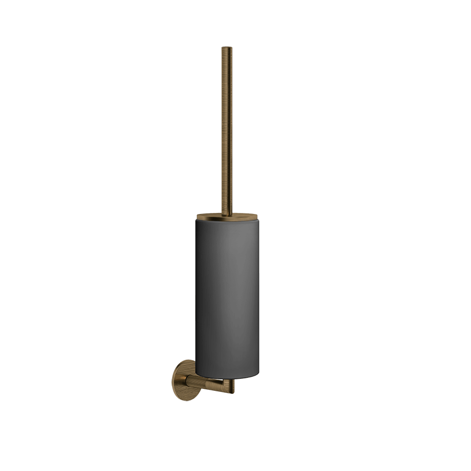 Gessi Brush Holder 63820 in Antique Brass