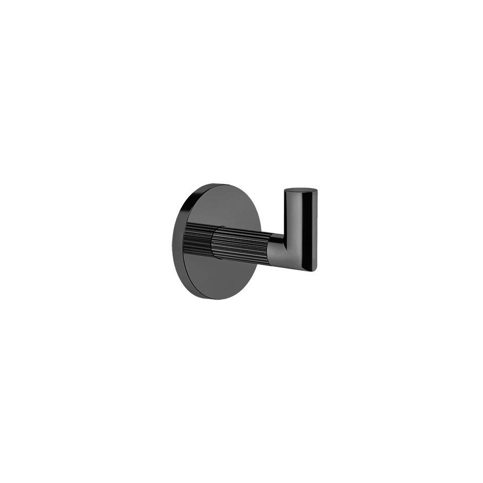 Gessi Robe Hook 63821 in Black Metal Pvd