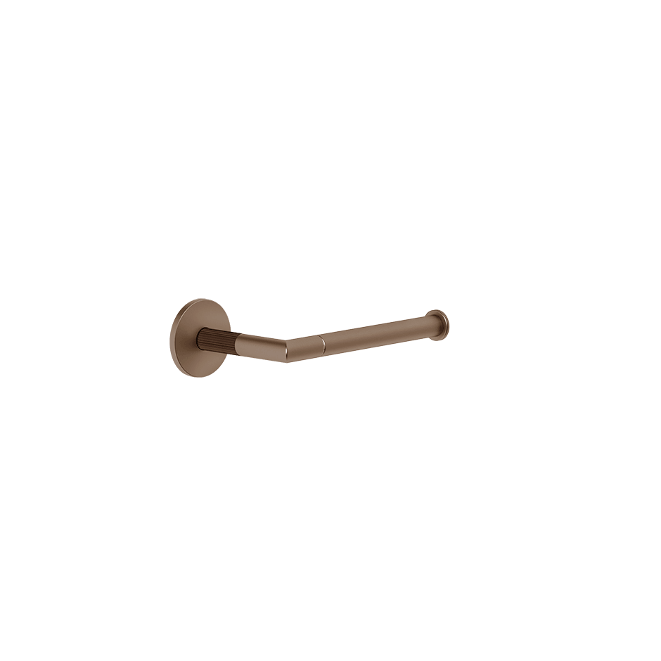 Gessi Paper Roll Holder 63855 in Copper Brushed Pvd
