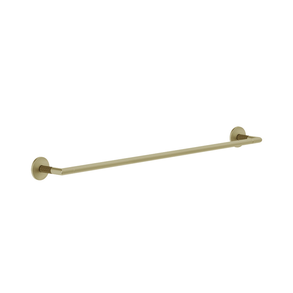 Gessi Towel Rail 63903 in Brass Brushed Pvd
