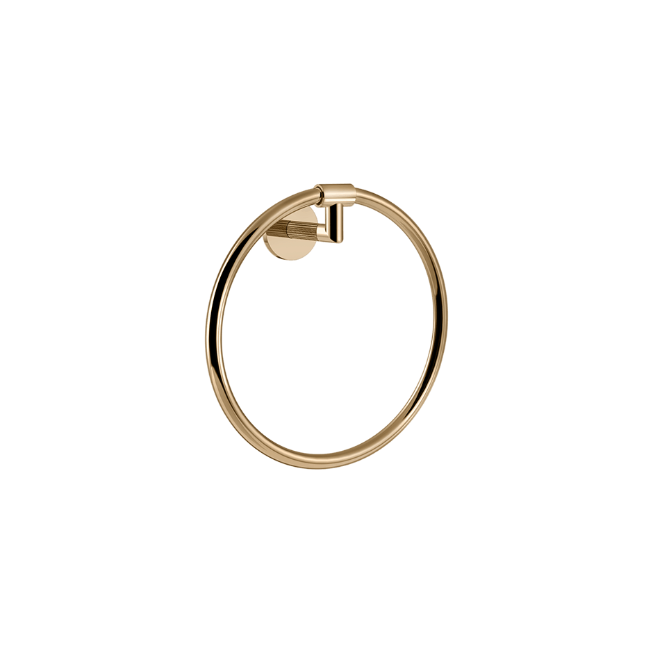 Gessi Towel Rail 63909 in Warm Bronze Pvd