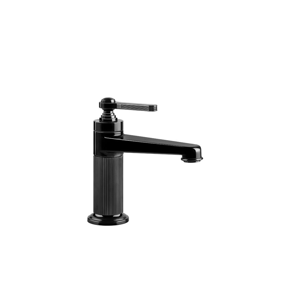 Gessi Washbasin Mixer 65002 in Black Metal Pvd