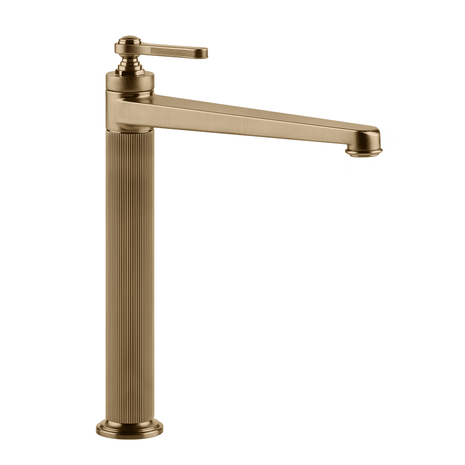 Gessi Washbasin Mixer 65003 in Warm Bronze Br. Pvd
