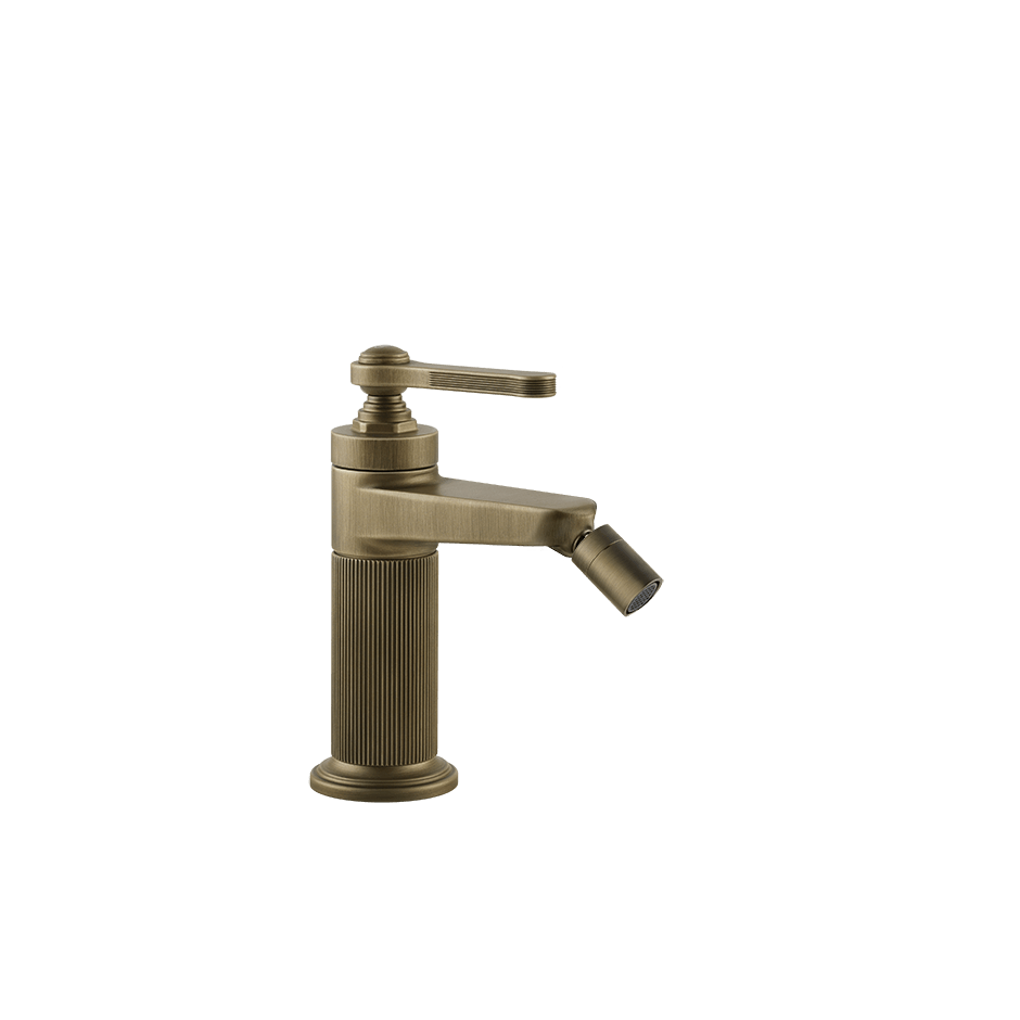 Gessi Bidet Mixer 65007 in Antique Brass