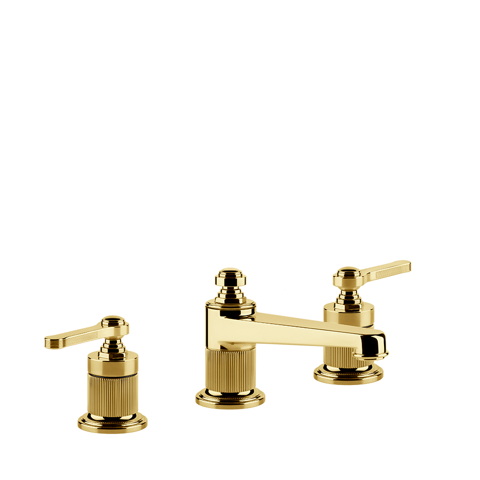 Gessi Washbasin Group 65011 in Gold Pvd