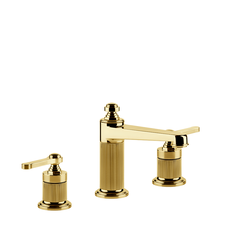 Gessi Washbasin Group 65012 in Gold Pvd