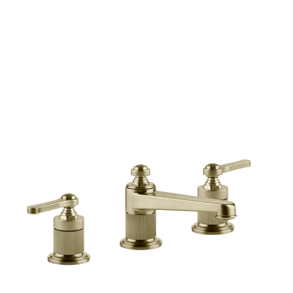 Gessi Washbasin Group 65013 in Brass Brushed Pvd