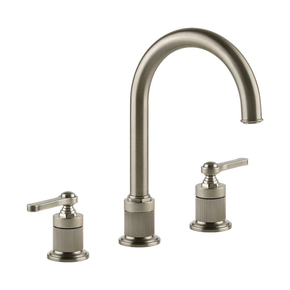 Gessi Washbasin Group 65015 in Finox Brushed Nickel