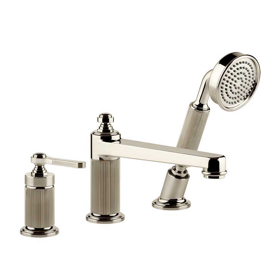 Gessi Bath Mixer 65037 in Nickel Pvd