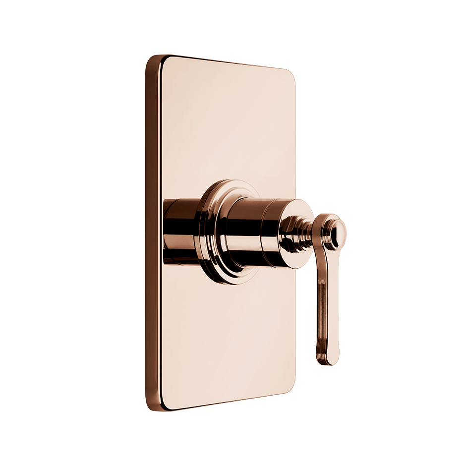Gessi Shower Mixer 65061 in Copper Pvd