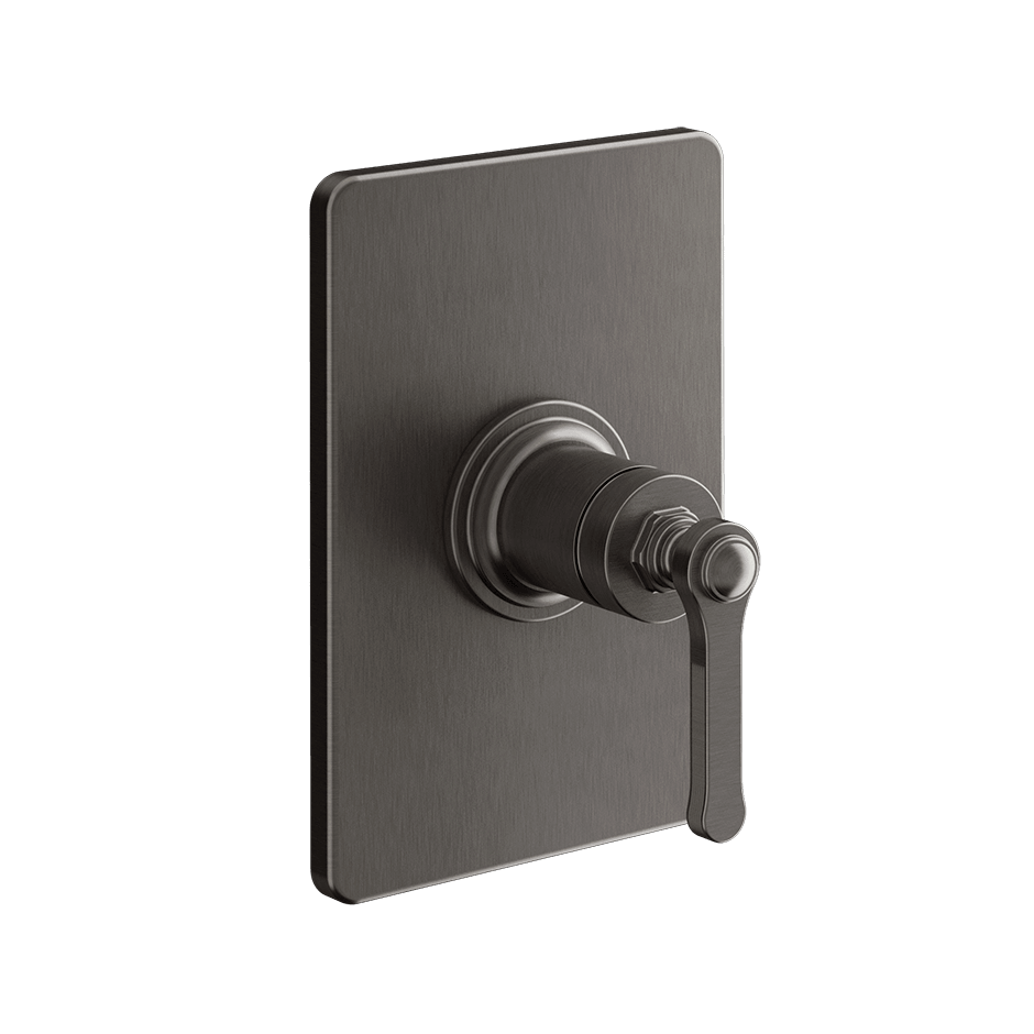 Gessi Shower Mixer 65061 in Black Metal Br. Pvd