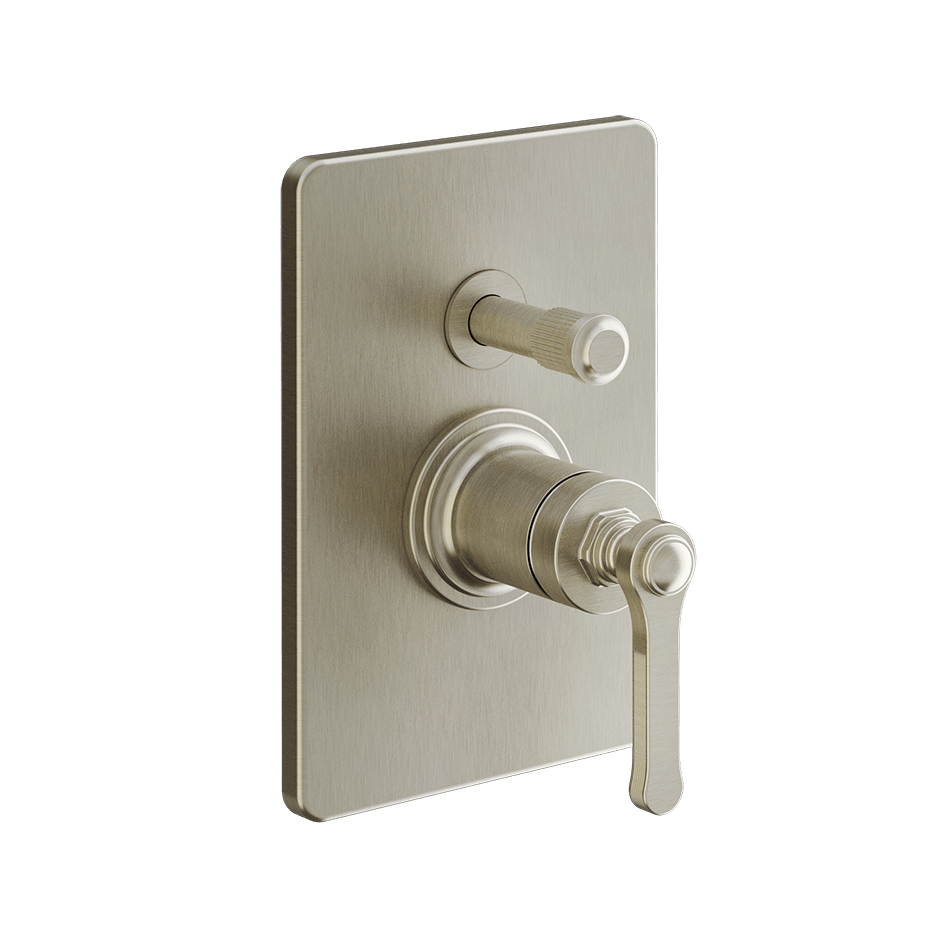 Gessi Shower Mixer 65079 in Finox Brushed Nickel