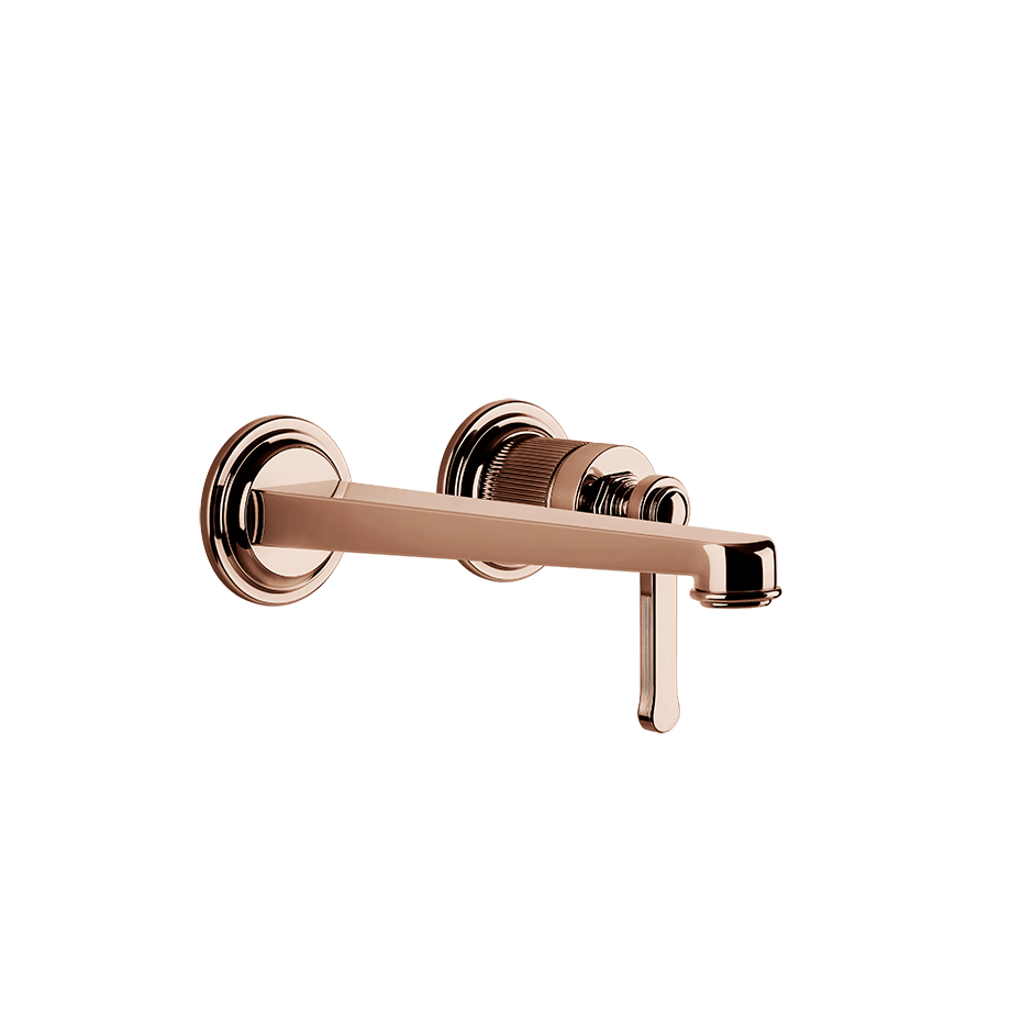 Gessi Washbasin Mixer 65089 in Copper Pvd