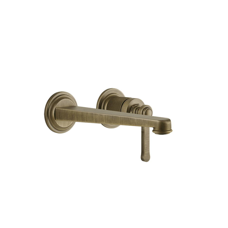 Gessi Washbasin Mixer 65089 in Antique Brass