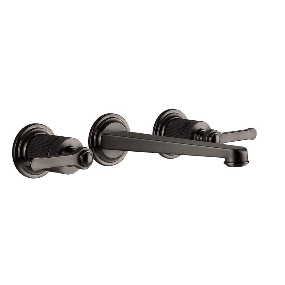 Gessi Washbasin Group 65091 in Black Metal Br. Pvd