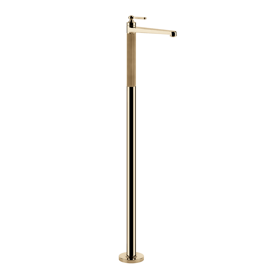 Gessi Washbasin Mixer 65095 in Warm Bronze Pvd