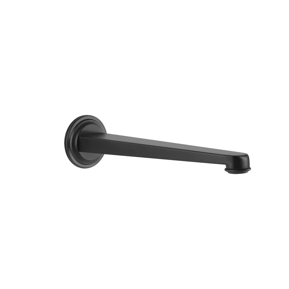 Gessi Basin Spout 65101 in Matte Black