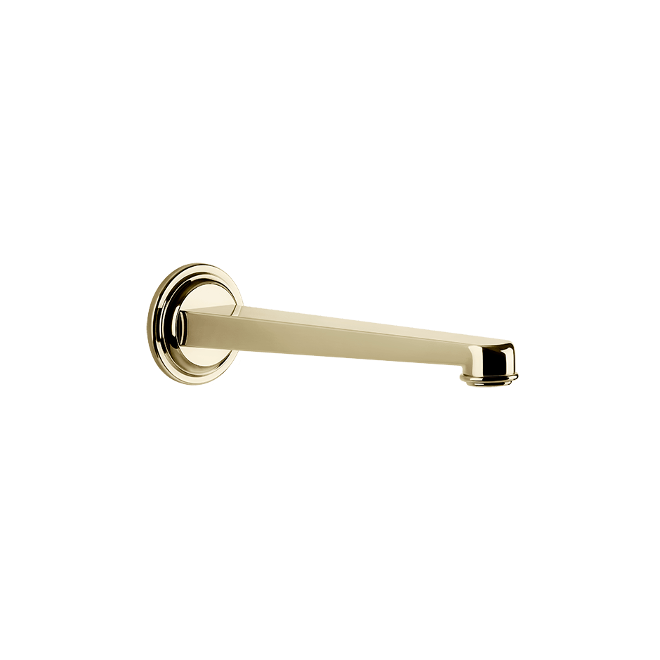 Gessi Basin Spout 65102 in Brass Pvd