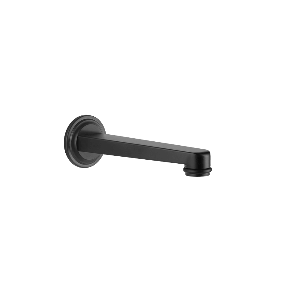 Gessi Bath Spout 65103 in Matte Black