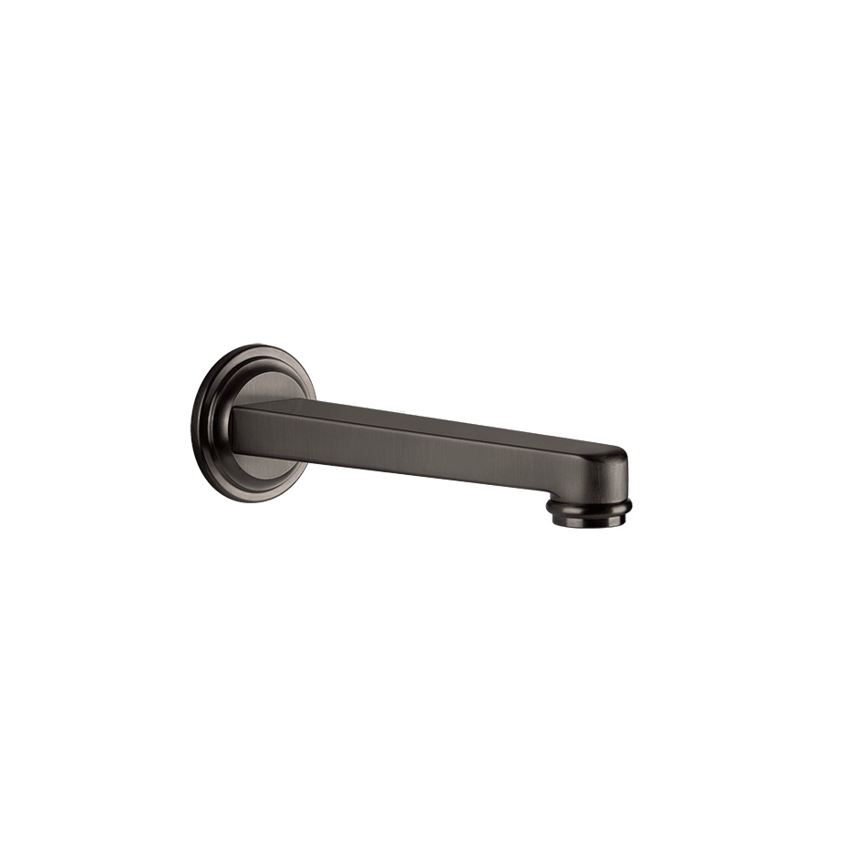 Gessi Bath Spout 65103 in Black Metal Br. Pvd