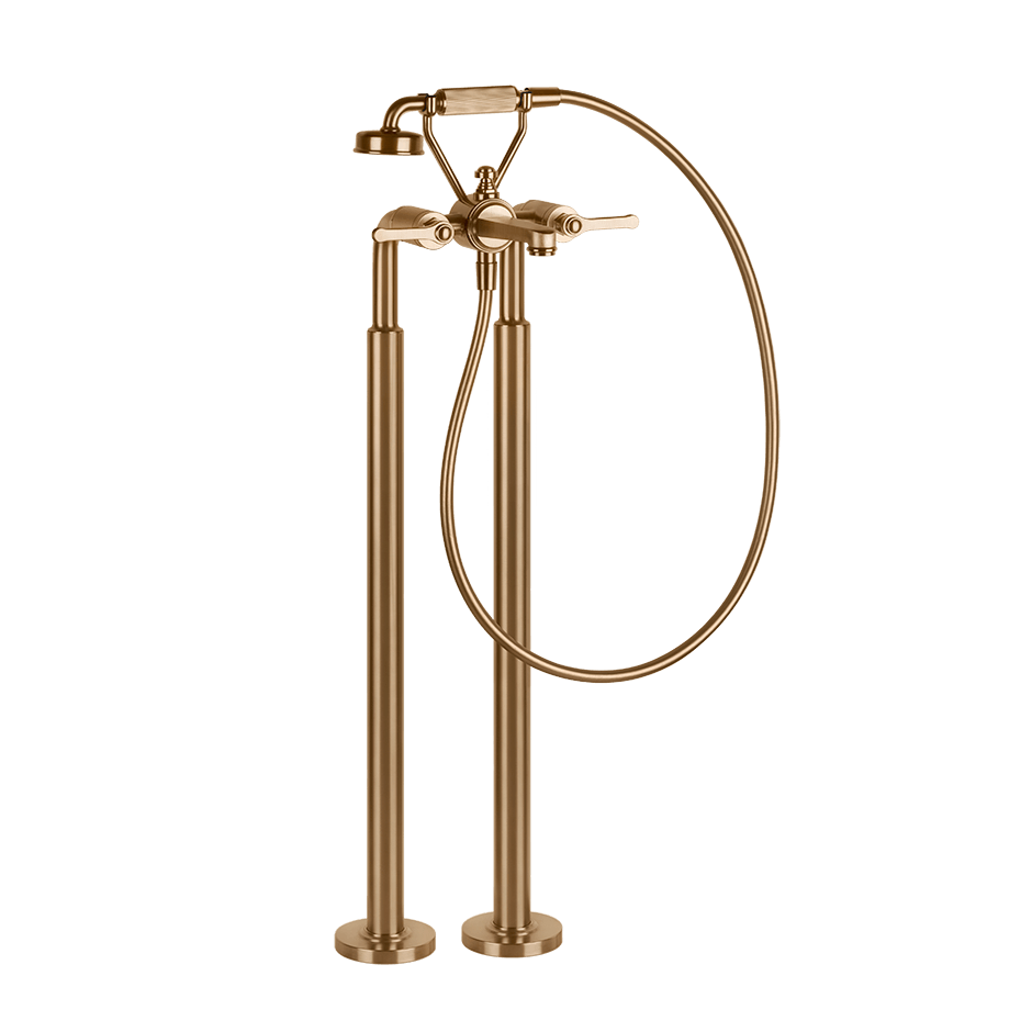 Gessi Bath Mixer 65128 in Warm Bronze Br. Pvd