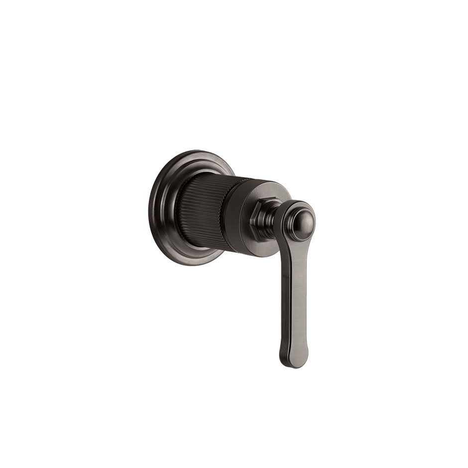 Gessi Shower Mixer 65131 in Black Metal Br. Pvd