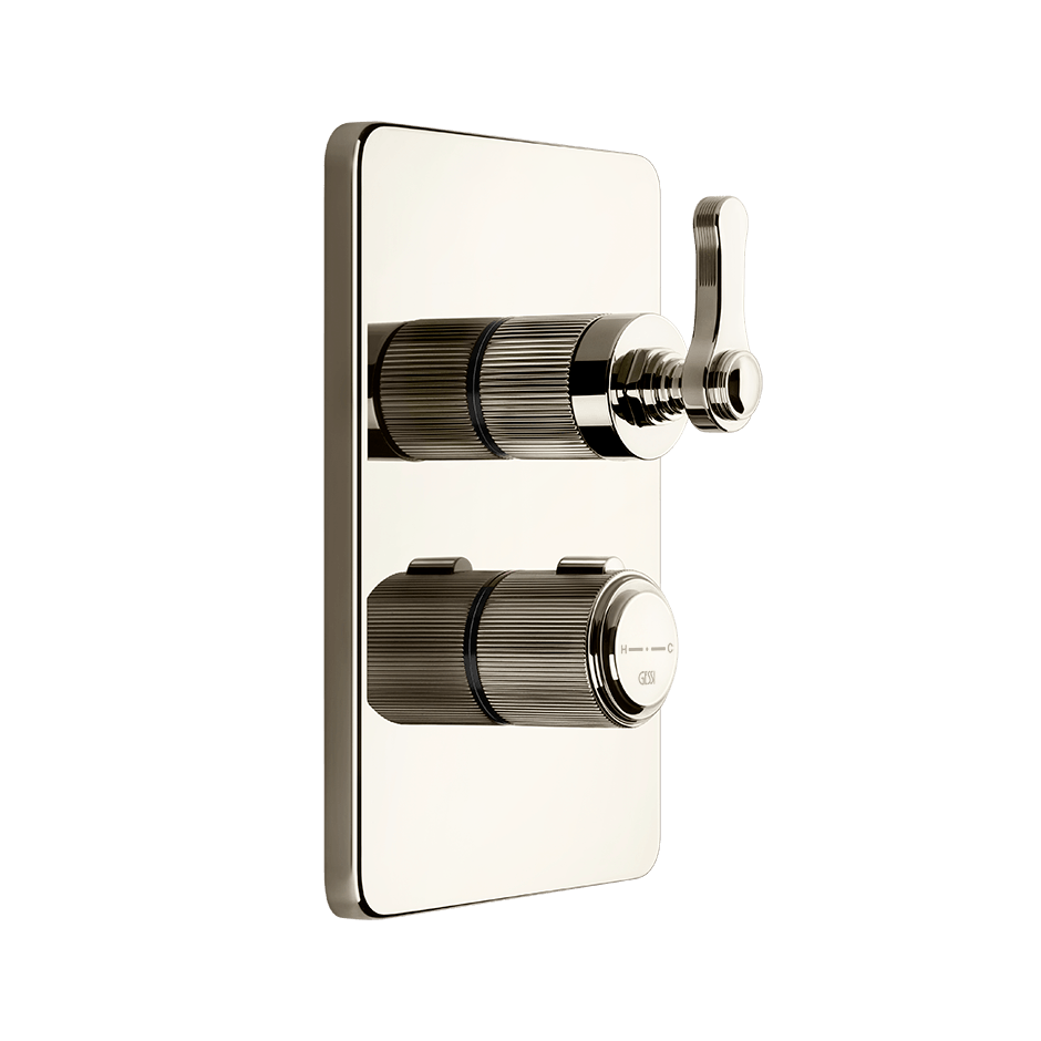 Gessi Shower Mixer 65135 in Nickel Pvd
